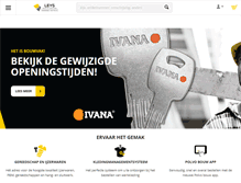 Tablet Screenshot of leys.nl